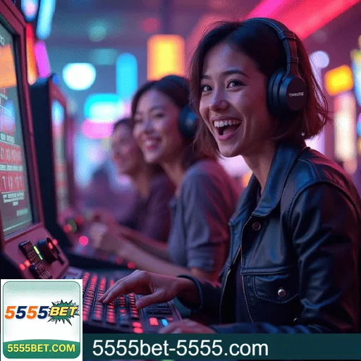 Banner promovendo todos os jogos disponíveis na 5555BET